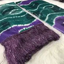 Цена по прейскуранту завода красочные жаккардовые парчи ткань Высокое качество Африканский галстук крашение Базен riche getzenr для вечерние 5+ 2 ярдов/партия