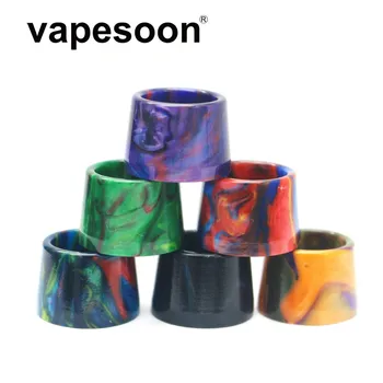 

10pcs High Quality vapesoon Coloful Resin drip tip for SMOK TFV8 baby v2/tfv16 stick v9 max/tfv-mini v2 Tank