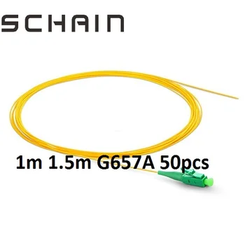 1m LC/UPC LC APC Pigtail Simplex 9/125 Single Mode FTTH Cable LC/UPC LC APC Fiber Optic Pigtail LC Connector fibra optica