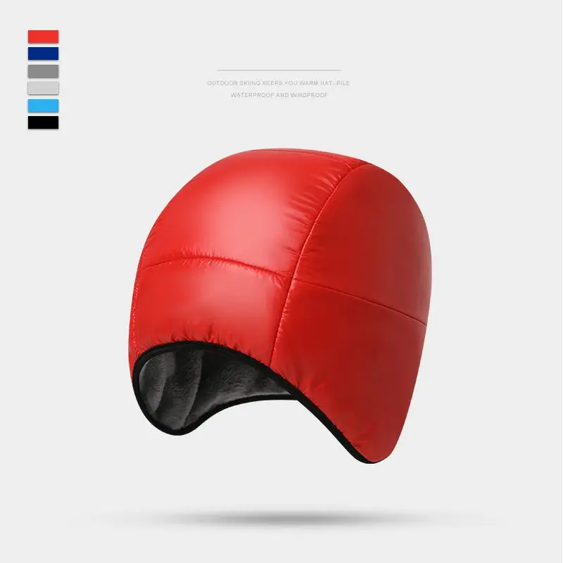 

Winter Outdoor Ski Caps For Men And Women Riding Waterproof And Windproof Ear Protection All-Inclusive Warm Hood Hat