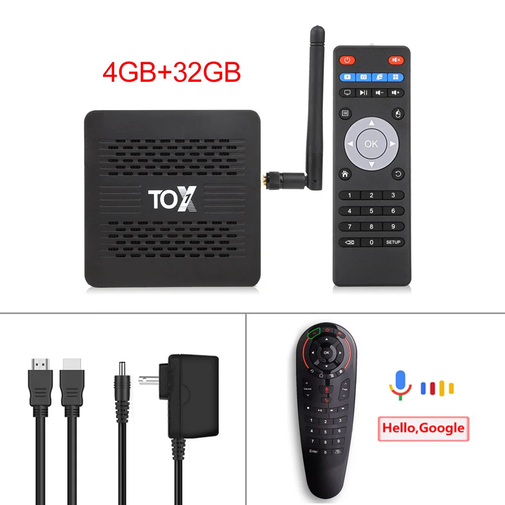 indoor digital tv antenna TOX 1 Android TV Box Smart Box 9.0 Amlogic S905X3 TOX1 4G RAM 32 ROM 2.4G/5G WiFi 1000M BT4.2 Set Top Box support Dolby Audio 4K tv antenna TV Receivers