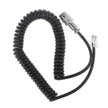 

8Pin to RJ-45 Modular Plug Mic Cable Adapter for Yaesu Microphone MD-200 MD-100 Microphone Adapter Cable