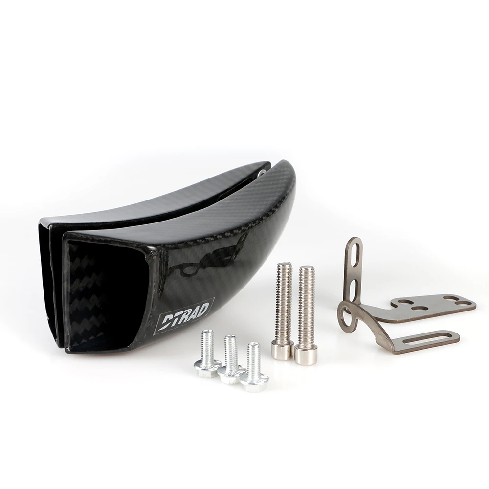 Для KAWASAKI ZX-10R 11-19 Ninja H2 H2R 15-19 ZX-14R 12-19 мотоцикл тормозной охлаждающий монтажный комплект из углеродного волокна Тормозная система воздуховоды