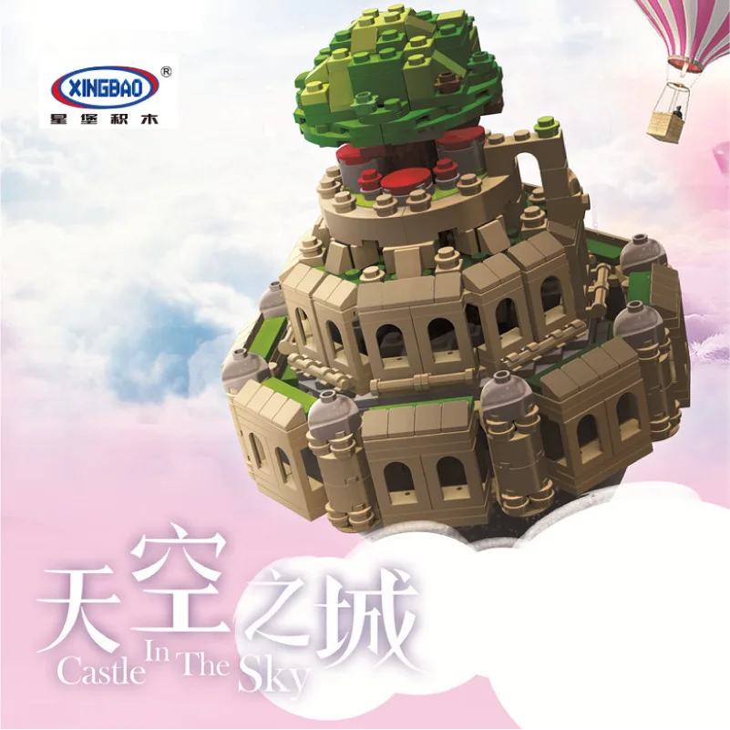 

Xingbao/XINGBAO Xb05001 Sky City High Difficulty Small Particles Assembled Building Blocks Educational Splicing Toys