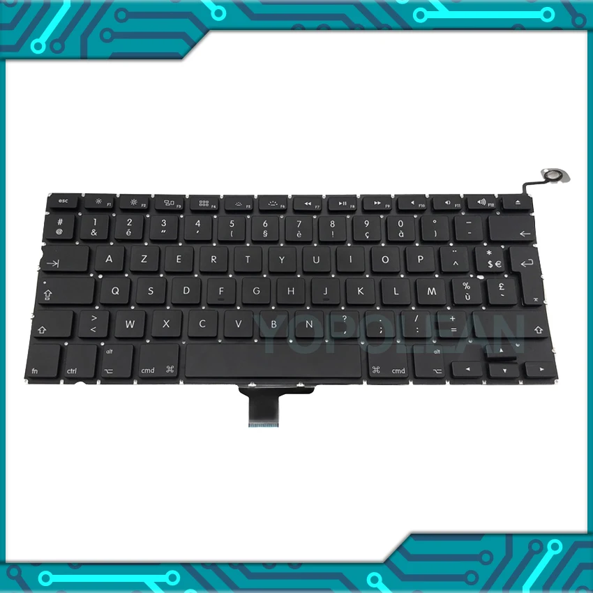 AZERTY FR для Macbook Pro 13 &quotA1278 ноутбук с французской клавиатурой 2009 2010 2011 2012