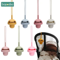 Bopoobo Baby Feeding 1PCS Silicone Smiling Baby Pacifier Storage Box Multicolor NO FPA Easy To Carry Clean Safe Pacifier Box
