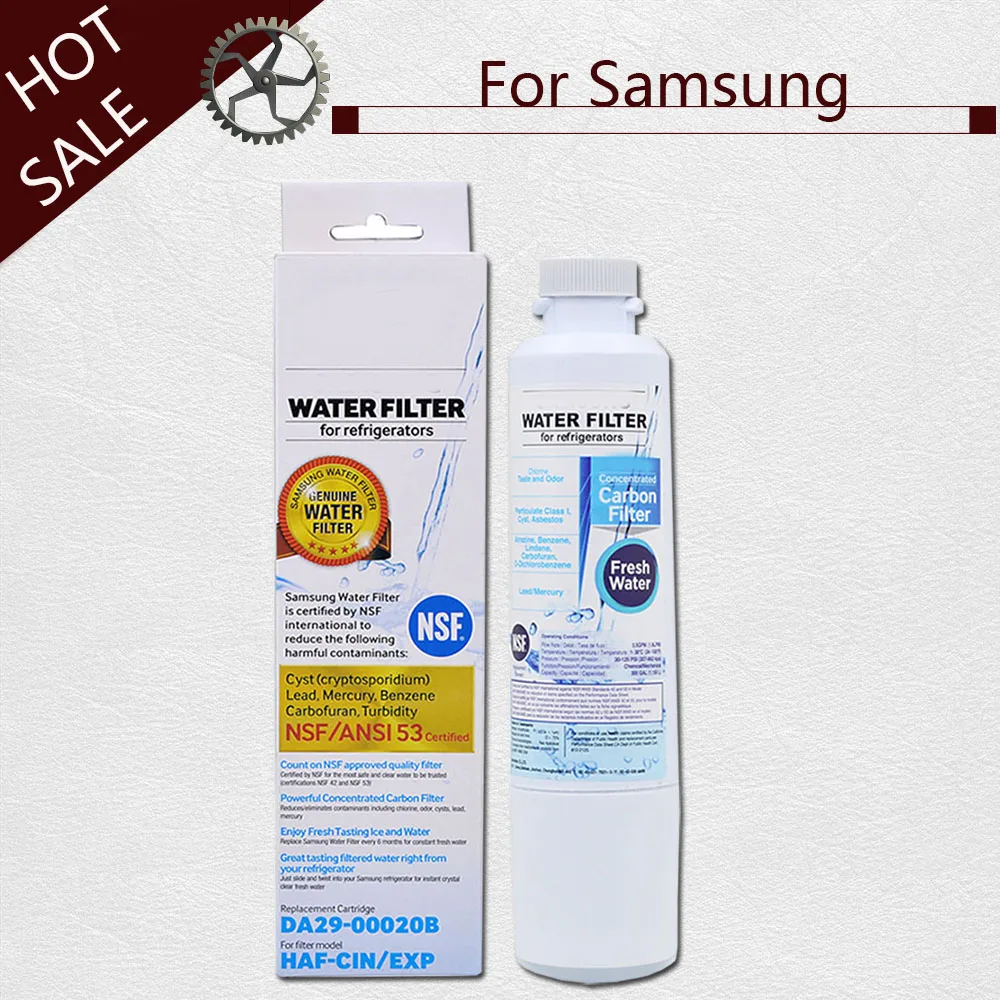 High Quality Activated Carbon Water Filter Refrigerator Filter For Samsung Da29 000b Haf Cin Exp Refrigerator Accessories Refrigerator Parts Aliexpress