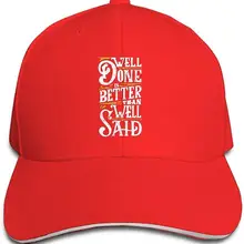 Унисекс хорошо сделано лучше, чем хорошо сказать модная бейсболка с козырьком Кепка для путешествий/спорта