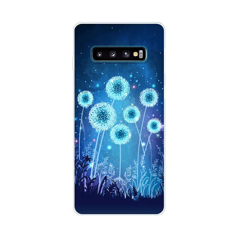 54 Чехол для samsung S10 Plus чехол для телефона S10E, силиконовая Мягкая задняя крышка из ТПУ для samsung Galaxy S10 S10Plus чехол корпус S10 - Цвет: 54