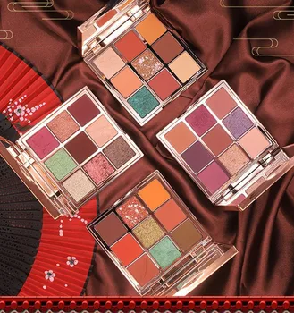 

9 Colors Glitter Eyeshadow Pallete Shimmer Diamond Shadows Palette Eye Make Up Eye Shadow Nude Pigmented Eyeshadow Powder Kit