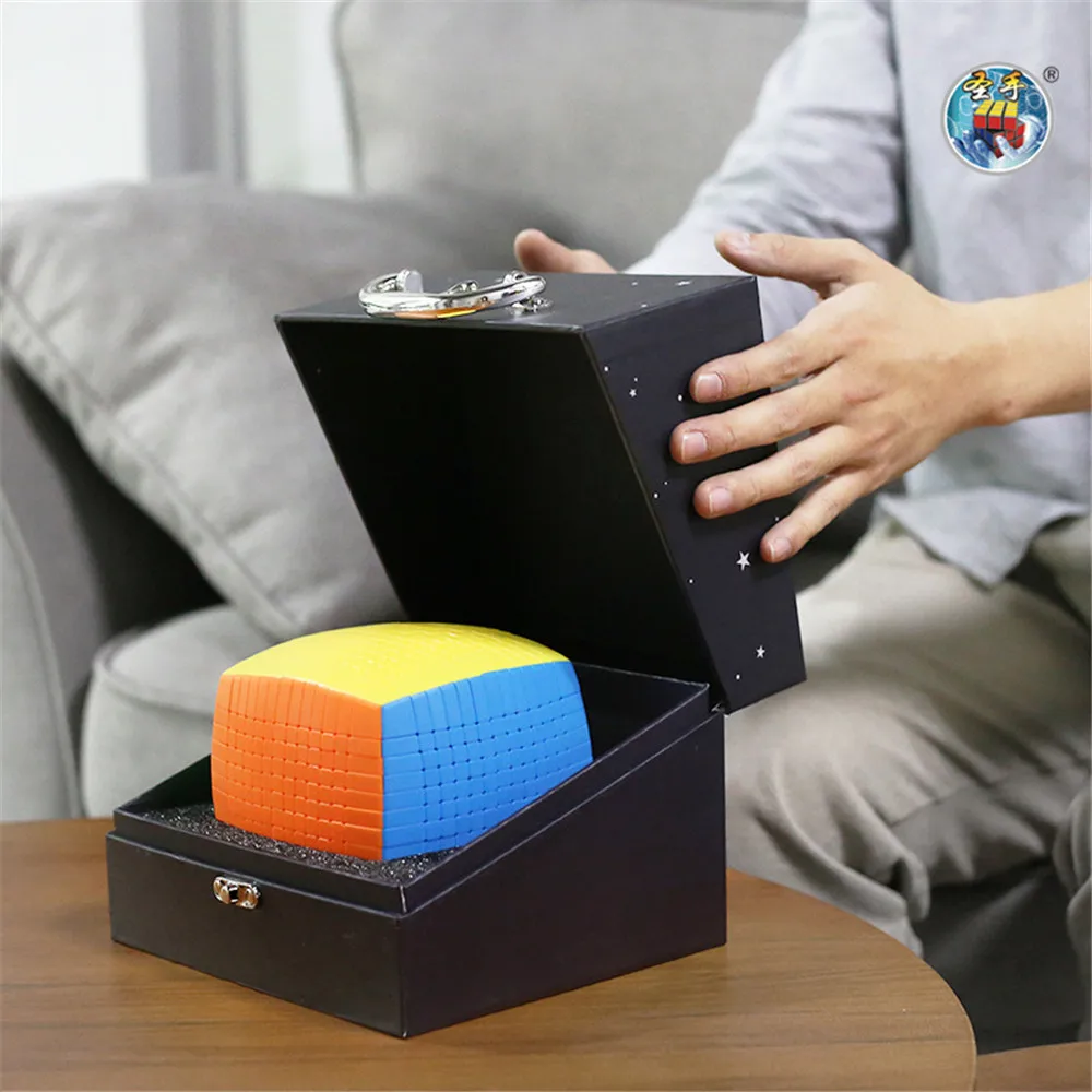 ShengShou 13x13x13 головоломка на скорость волшебный куб быстрый ультра-Гладкий 13x13 Твист Головоломка Куб образование интеллект взрослые детские игрушки