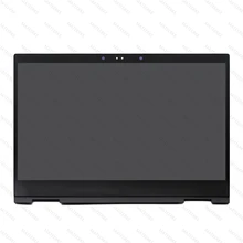 LP133WF4.SPA4 FHD IPS LED LCD Touch Screen Glass Panel Assembly + Bezel for HP ENVY x360 13-ag Series