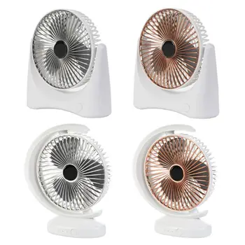

3Speed Adjustable Mini Portable Fan USB Charging Mute Cooling Fan Desktop Cooler M17F