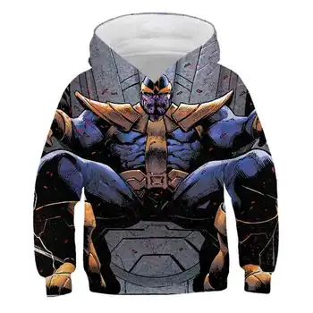 

2020 hot iron man alliance kingdom clothing children's clothing hat sweater girls boys hooded casual