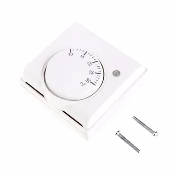 

Temperature Controller Room Floor Temperature Controller Mechanical Central Heating Thermostat 220V AC