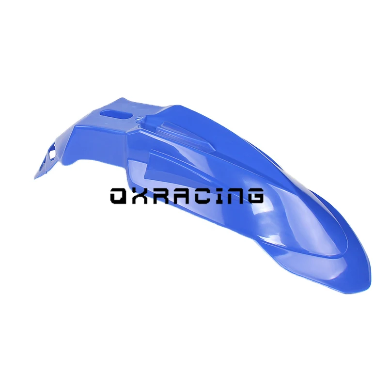 Универсальные 7 цветов пластиковые передние крылья Supermoto Evo для Honda KTM KX DRZ CRF YZF WR