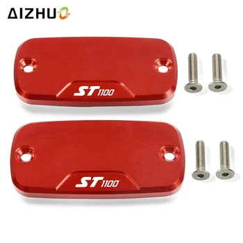 

Motorcycle Accessories Front Brake Fluid Reservoir Tank Cap Cover FOR HONDA ST 1100 ST1100 1996-2001 1997 1998 1999 2000