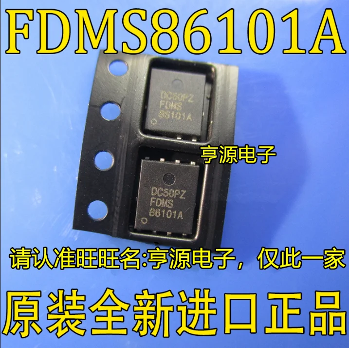 

Free shipping 86101A FDMS86101 FDMS86101A MOS N 100V 12.4A 10PCS