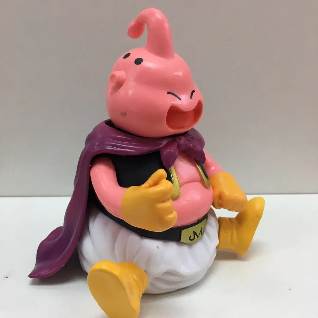 Аниме Dragon Ball сидя переменчивое выражение Majin Buu Garage Kit Модель автомобиля украшение подарок