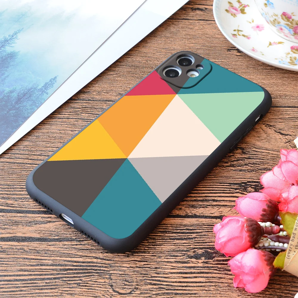 

For iPhone Triangles 2012 Print Soft Matt Apple iPhone Case