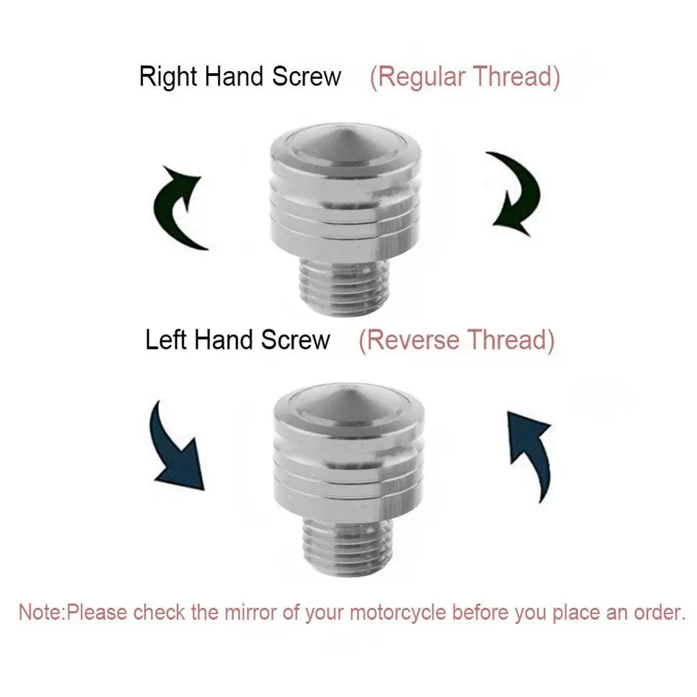 Мотоциклетный винт заднего вида крышка зеркало заднего вида декоративный винт крышка крышки
