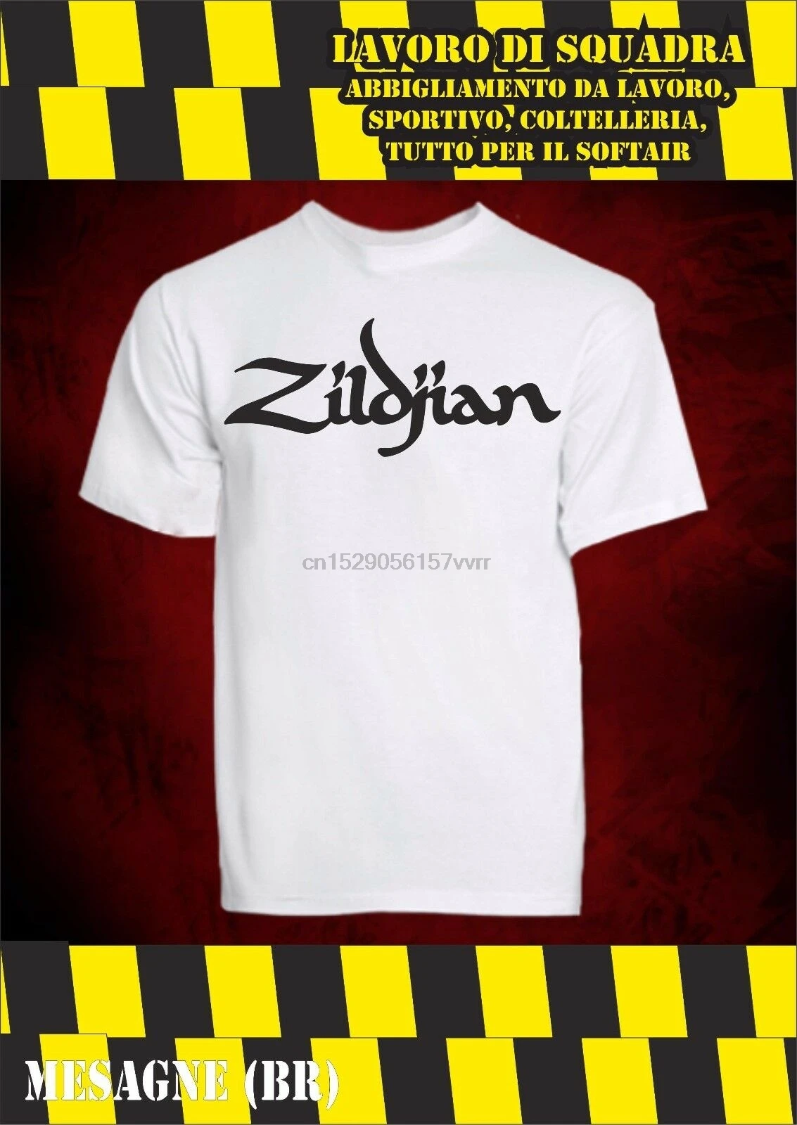 Футболка ZILDJIAN музыкальная футболка с гитарой Мужская и женская унисекс детская |