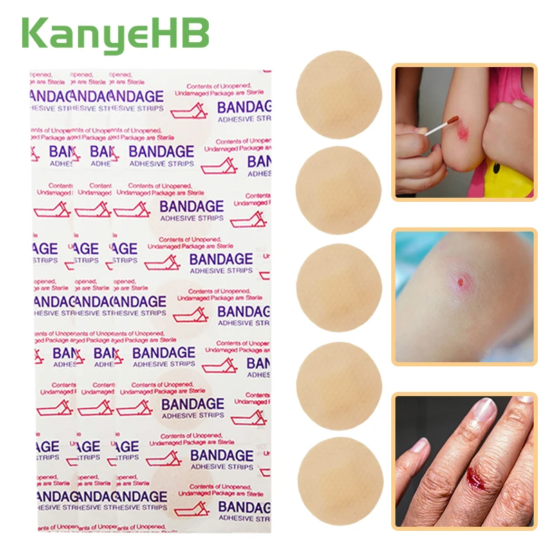 40pcs Ultra-Thin Emergency First Aid Bandage Breathable Band-Aid Waterproof Bandage Band-Aid Adhesive Wound Medical Plaster A187