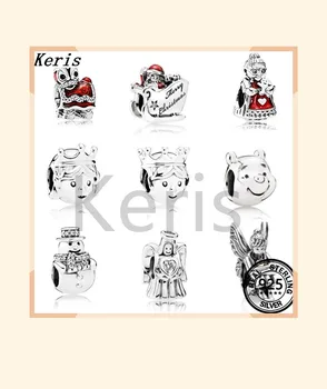 

High Quality Reproduction 1:1 100%925 Pure Silver New Multi-Style Doll Design DIY Bracelet String Beads Free Of Charge