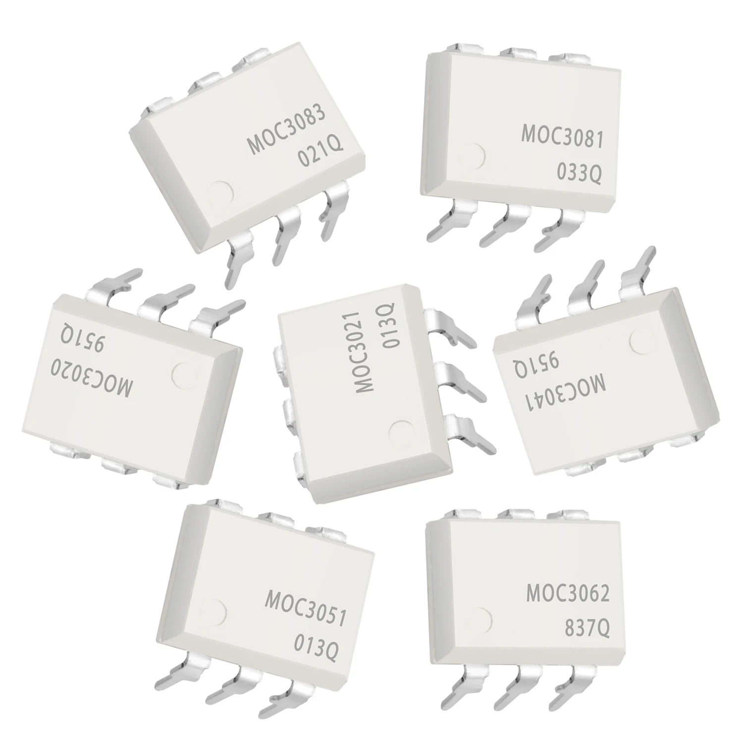 10PCS MOC3020 MOC3021 MOC3041 MOC3051 MOC3062 MOC3081 MOC3083 DIP6 DIP SOP SOP6 Optokoppler Neue und Original IC – Detail 1