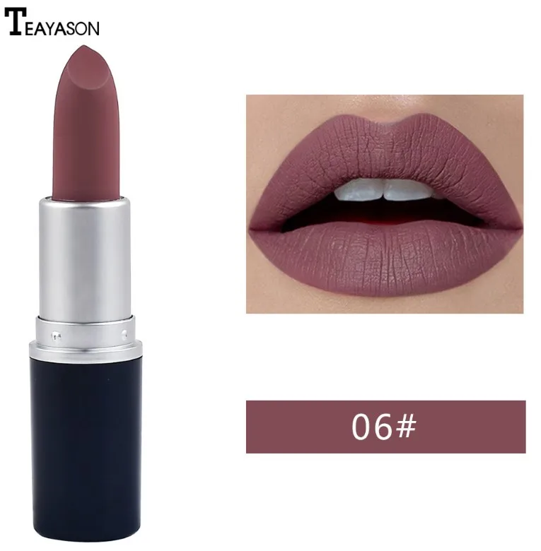 1 шт. бархатная губная помада водостойкая матовая для макияжа стойкая