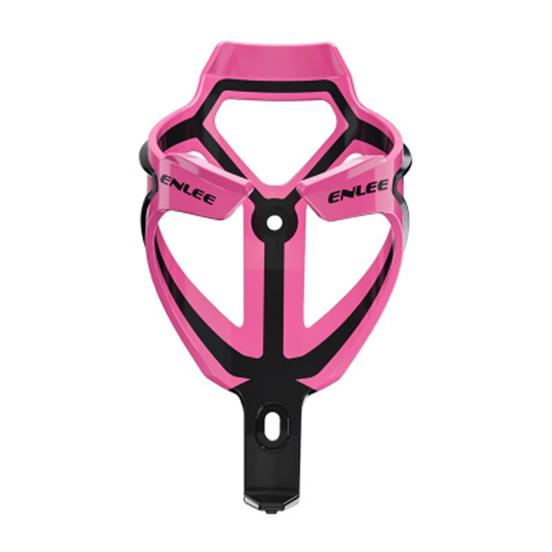 pink 30 г сверхлегкий MTB дорожный велосипед бутылка для воды клетка Интегральная литье поликарбонат+ стекловолокно велосипедный держатель для бутылки с водой - Цвет: pink