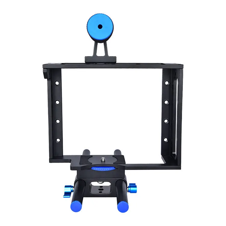 DSLR Rig Movie Kit Shoulder Mount Holder For Nikon D90 For Canon Sony Panasonic Camera Rabbit Cage Kit