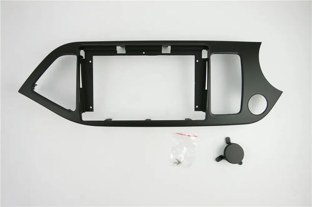 Специальный 9-дюймовый автомобильный Радио Рамка для приборной доски тире Панель для Kia УТРО 2011(RHD) головное устройство автомобиля установке стерео