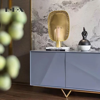 شراءجديد النمط الصيني لمبة مكتب أباجورة غرفة نوم الحديثة موجزة الأصالة فندق مكتب شخصية نموذج بين لمبة مكتب