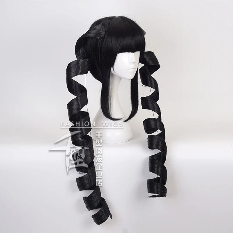 Yasuhiro Taeko Cosplay Costume Danganronpa Celestia Ludenberg Wigs Woman Lolita Uniform Skirt Halloween Party Dress 0 (9)