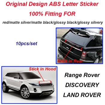 

1pcs Car Styling Front Hood Sticker Rear Trunk Boot Decal Label Glossy black/matte silvery/red/black/silvery Car Decoration