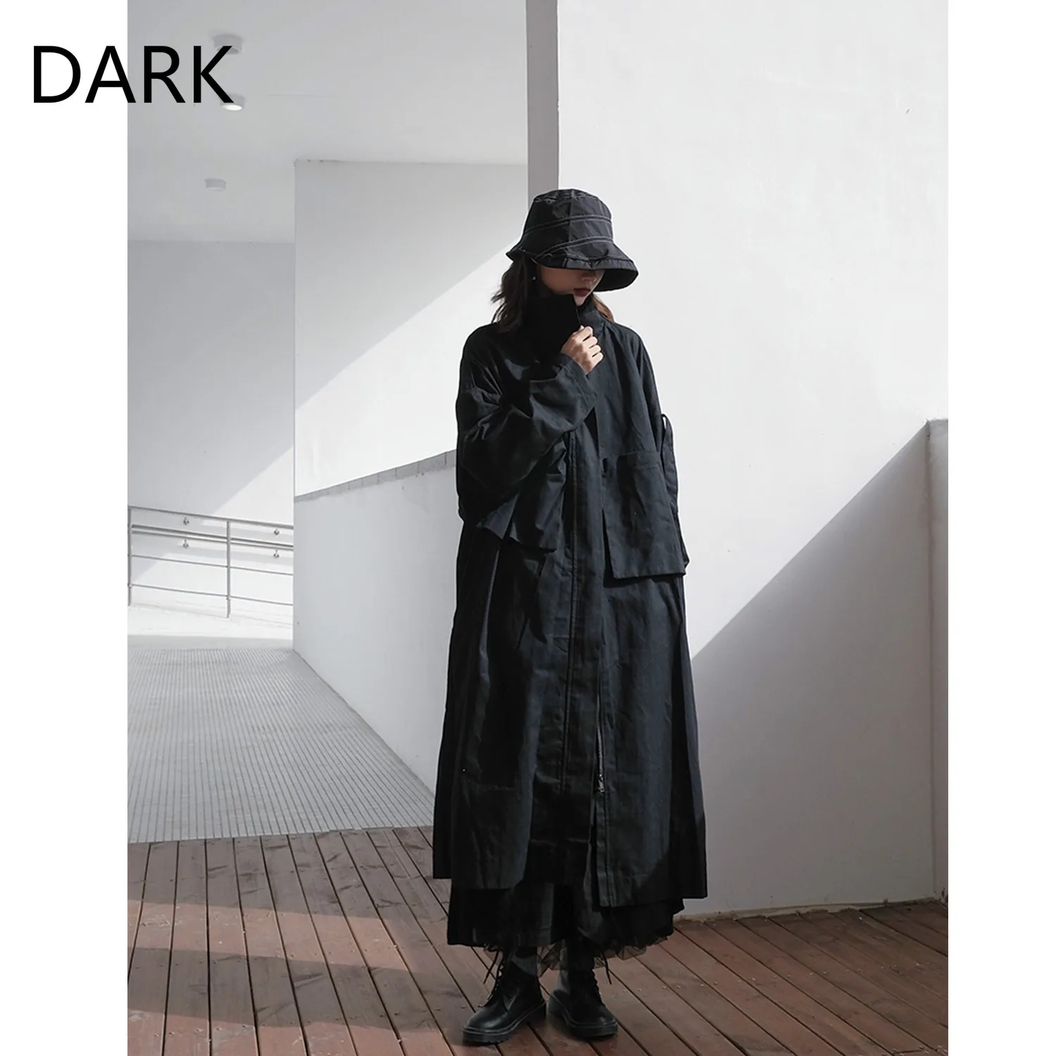 [DARK] Winter New Yoji Yamamoto Dark Wind Big High