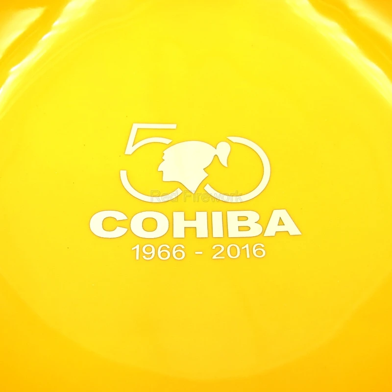 COHIBA, керамическая пепельница для сигар, 4 подставки, настольная сигарета для дома и офиса, бизнес пепельницы