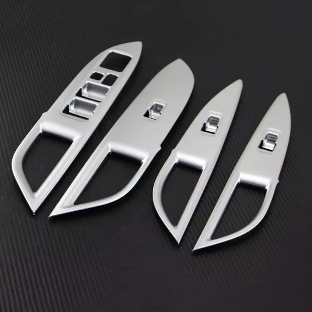 Аксессуары крышка оконного переключателя для Mitsubishi Outlander- матовая