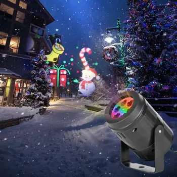 

EU/US Plug LED Pattern Projection Lamps Adjustable High Definition Transparent Light Mask AC 85-240V for Holiday Lighting