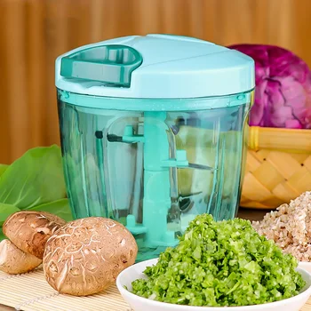 

Manual Food Processor Chopper Blender Slicer Safe Free Durable Kitchen Household