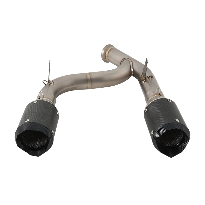 Slip On For KTM DUKE 790 890 KTM790 890 Motorcycle Exhaust System Escape Modified Titanium Alloy Mid Link Pipe Muffler DB Killer - Image 5