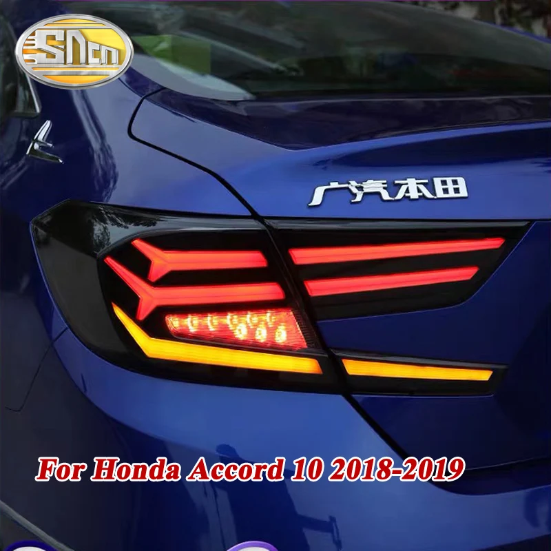

Rear Lamp + Brake Light + Reverse Light + Dynamic Turn Signal Light Car LED Tail Light Taillight For Honda Accord 10 2018 2019