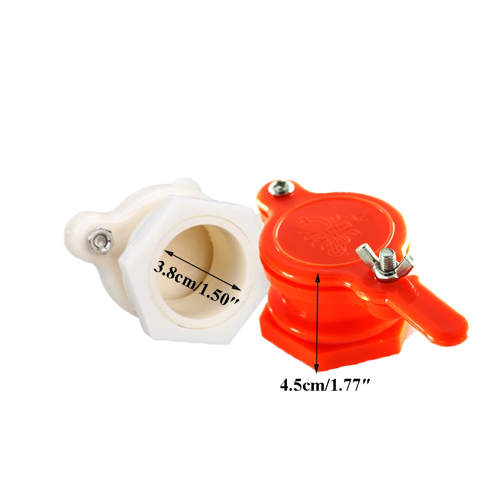 1PCS Honey Valve Fliter Tap Gate Valve Extractor Bottling Shake Honey Machine Plug Plastic Flow Hive Bees Tools Supplies Sale - 3