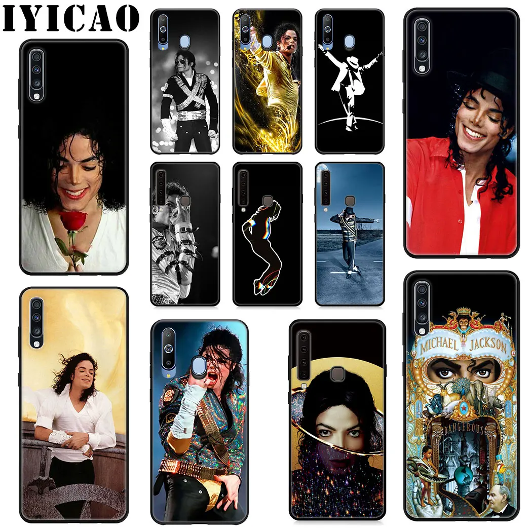 Майкл Джексон MJ горячий мягкий силиконовый чехол для телефона Samsung Galaxy A20E A9 A8 A7 A6