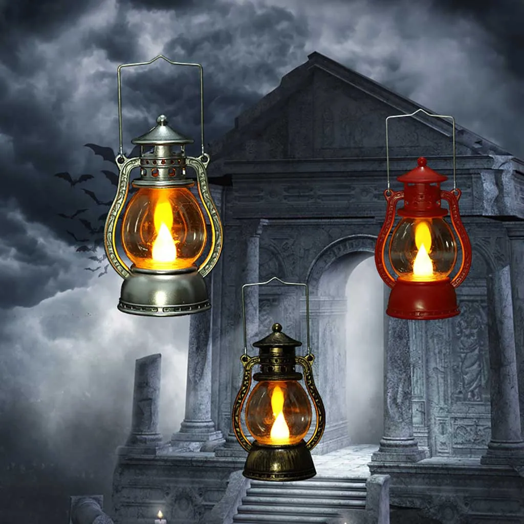 Оригинальное украшение ALIWARMHalloween маленькая масляная лампа подвесные Ретро