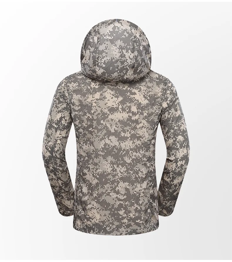 Натуральный Детокс xu летняя уличная камуфляжная ветрозащитная ультратонкая дышащая Солнцезащитная одежда для мужчин и женщин пальто быстросохнущее