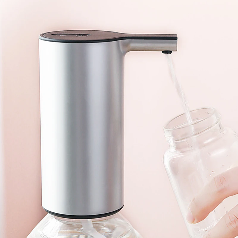 Water Bottle Pump, Electric Drinking Water Pump 5 Gallon USB Charging Portable Water Dispenser for Home Kitchen Office Outdoor U