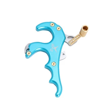 

Handle Archery Release Aid Aluminum Alloy Supply 4 Finger Grip Trigger