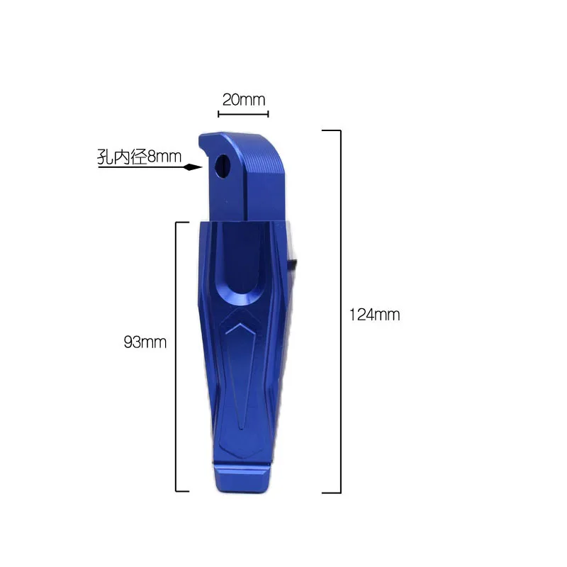 Пассажирских Подножка педаль шаг подножки с ЧПУ для YAMAHA MT01 MT03 MT09 MT07 R15 MT15 пара